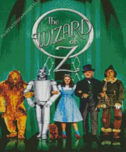 The Wizard of Oz Movie Poster Diamond Painting