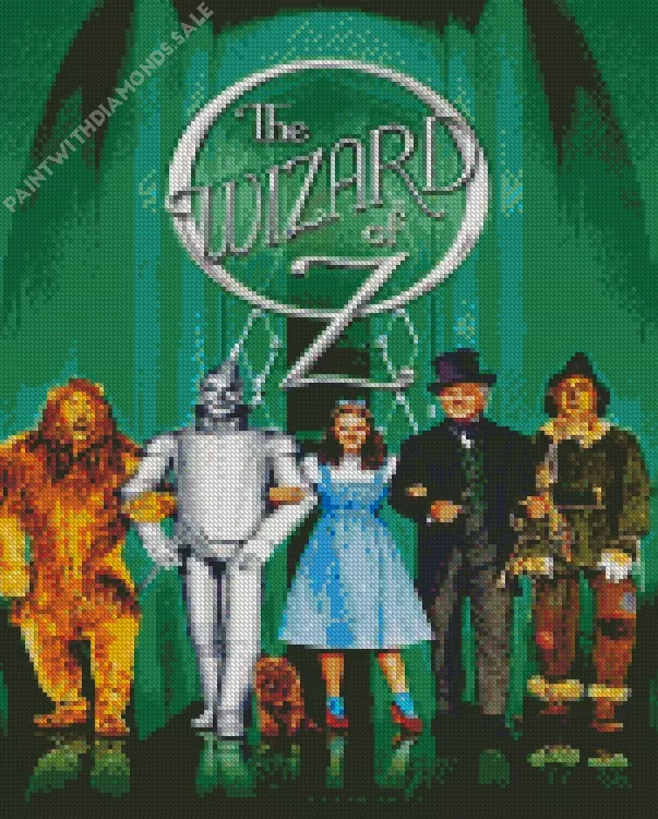 The Wizard of Oz movie poster Diamond Dotz The Wizard of Oz Movie Poster Diamond Painting