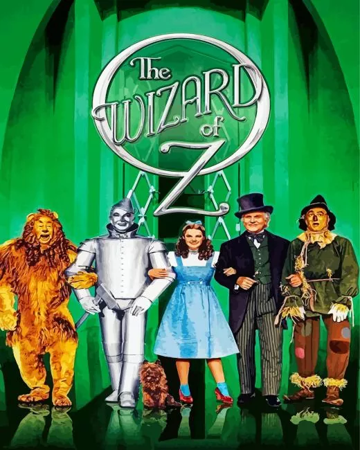 The Wizard of Oz movie poster Diamond Paintings The Wizard of Oz Movie Poster Diamond Painting