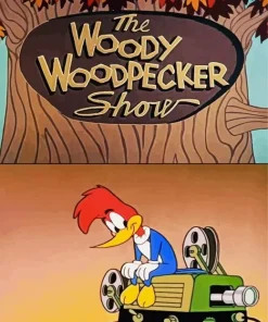 The Woody Woodpecker Show Diamond Painting