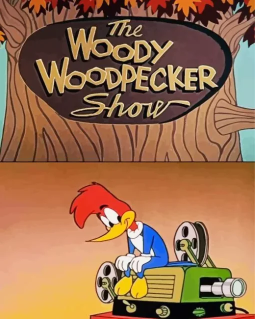 The Woody Woodpecker Show Diamond Painting