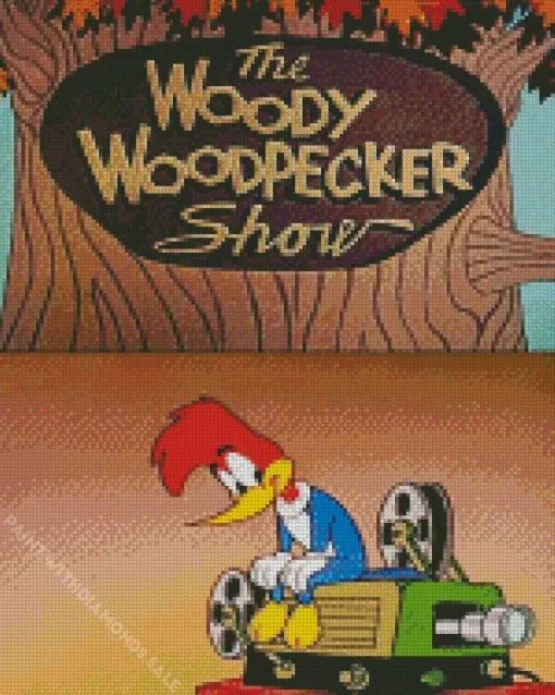 The Woody Woodpecker Show Diamond Painting