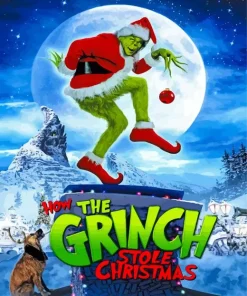 The Grinch Animated Movie Diamond Painting