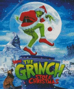 The Grinch Animated Movie Diamond Painting