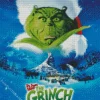 The Grinch Animation Poster Diamond Painting