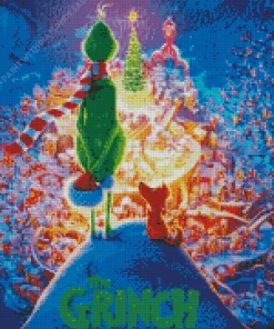 The Grinch Cartoon Diamond Painting