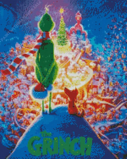 The Grinch Cartoon Diamond Painting