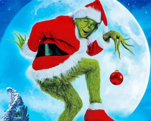 The Grinch Character Diamond Painting