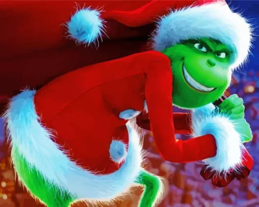 The Grinch Christmas Diamond Painting