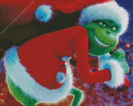 The Grinch Christmas Diamond Painting