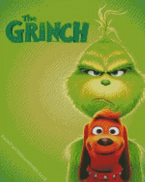 The Grinch Poster Diamond Painting