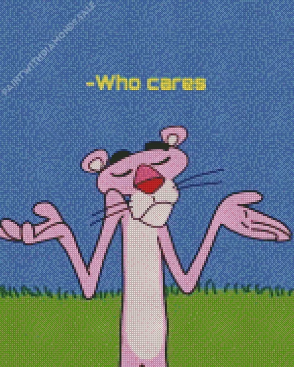 The pink panther Diamond Paintings The Pink Panther Diamond Painting