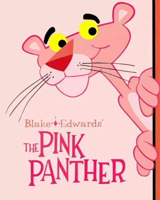 The Pink Panther Animation Diamond Painting