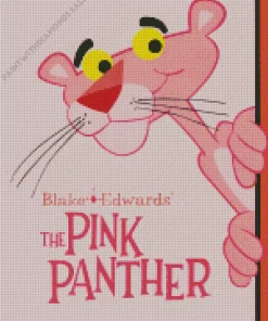 The Pink Panther Animation Diamond Painting