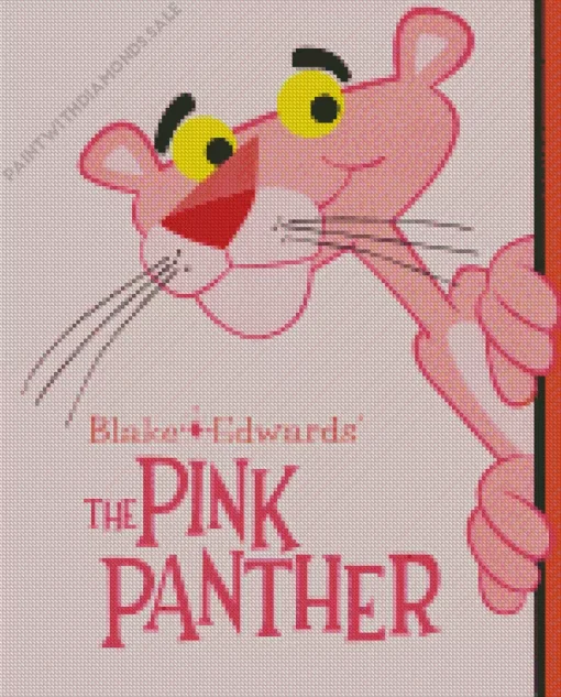 The Pink Panther Animation Diamond Painting