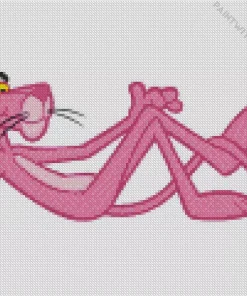 The Pink Panther Character Diamond Painting