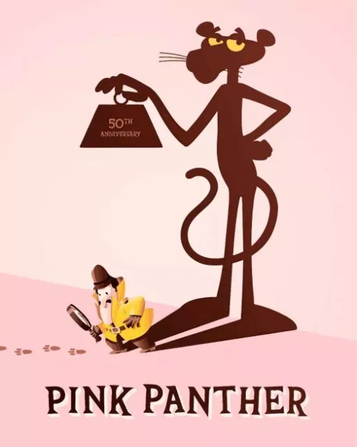 The Pink Panther Movie Diamond Painting