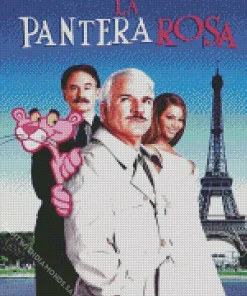 The Pink Panther Movie Poster Diamond Painting