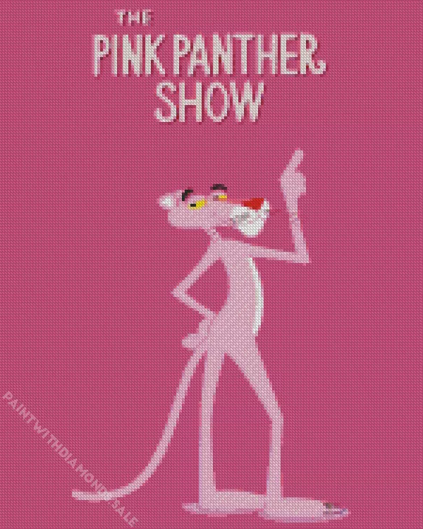 The pink panther show Diamond Paintings The Pink Panther Show Diamond Painting