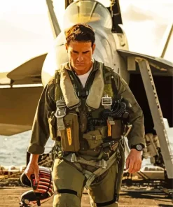 Top Gun Character Diamond Painting