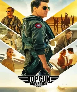 Top Gun Movie Poster Diamond Painting