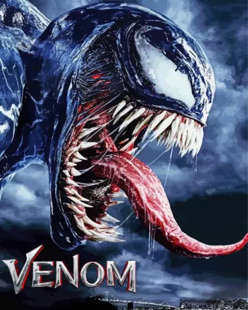 Venom Film Poster Diamond Painting