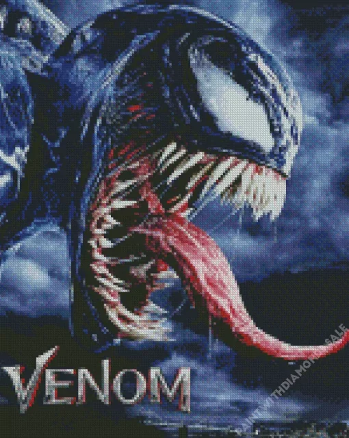 Venom Film Poster Diamond Painting