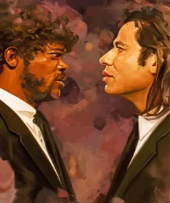 Vincent Vega And Jules Winnfield Diamond Painting