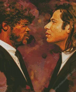 Vincent Vega And Jules Winnfield Diamond Painting