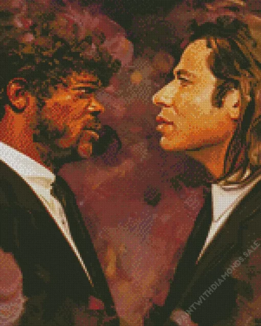 Vincent Vega And Jules Winnfield Diamond Painting