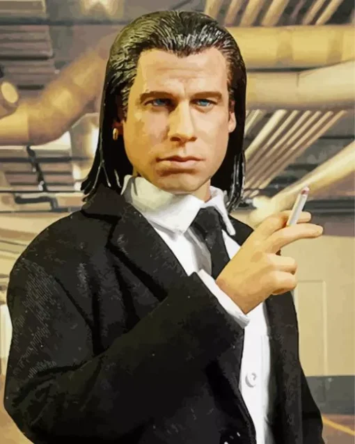 Vincent Vega Character Diamond Painting