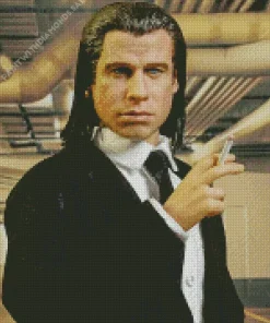 Vincent Vega Character Diamond Painting