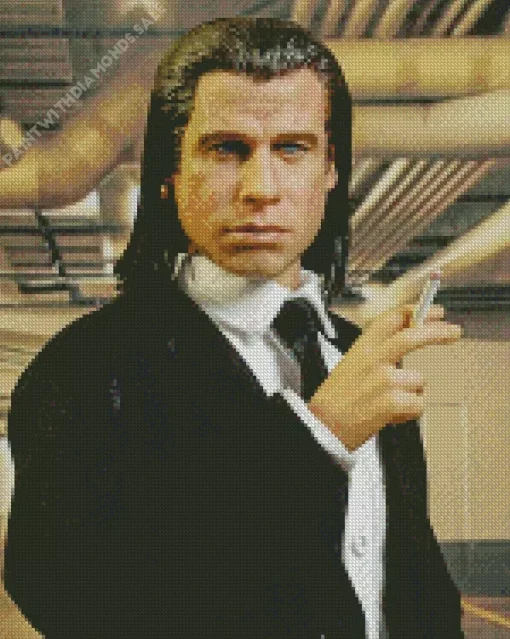 Vincent Vega Character Diamond Painting