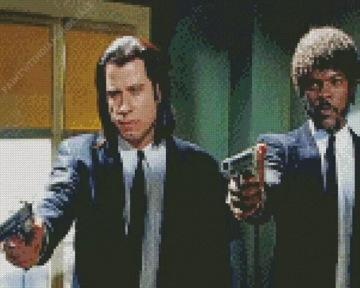 Vincent Vega In Pulp Fiction Diamond Painting