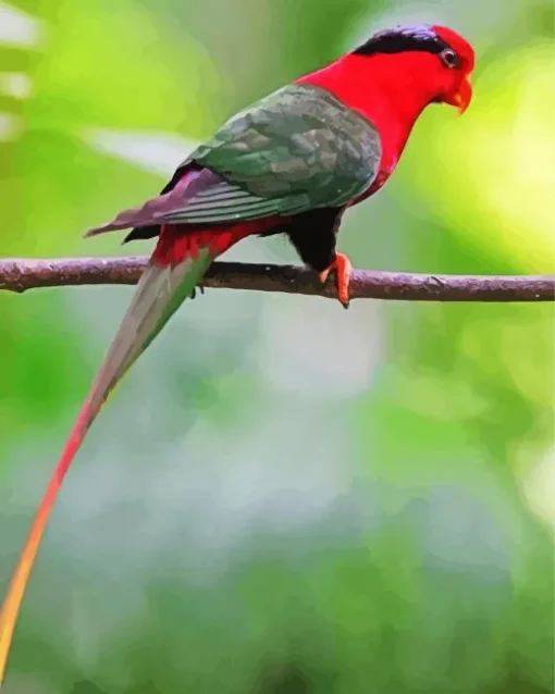 West Papuan Lorikeet Diamond Painting