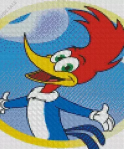 Woody Woodpecker Diamond Painting