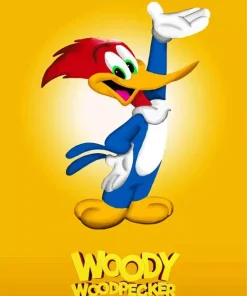 Woody Woodpecker Animation Diamond Painting