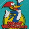 Woody Woodpecker Cartoon Art Diamond Painting