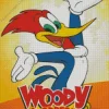 Woody Woodpecker Poster Diamond Painting