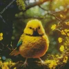 Yellow Canary Diamond Painting