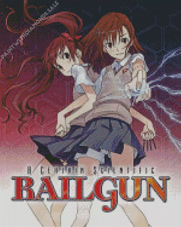 a certain scientific railgun art Diamond Dotz A Certain Scientific Railgun Art Diamond Painting