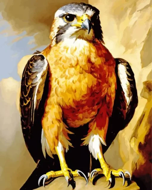 Abstract Falcon Diamond Painting