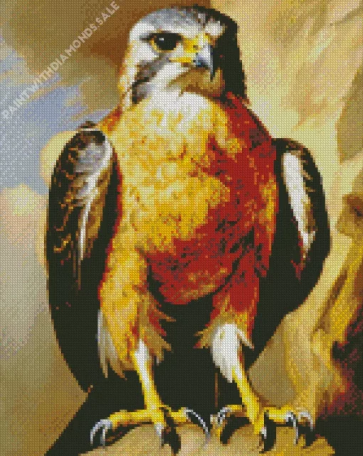 Abstract Falcon Diamond Painting