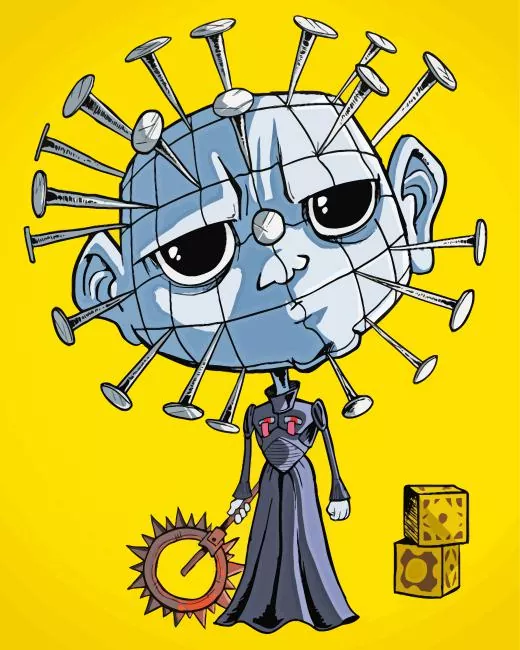 abstract Pinhead Diamond By Numbers Abstract Pinhead Diamond Painting