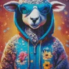 Adorable Sheep Diamond Painting