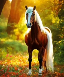 Aesthetic Arabian Horse Diamond Painting