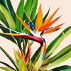 Aesthetic Bird Of Paradise Diamond Painting