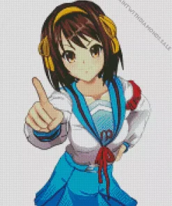 Anime Haruhi Suzumiya Diamond Painting