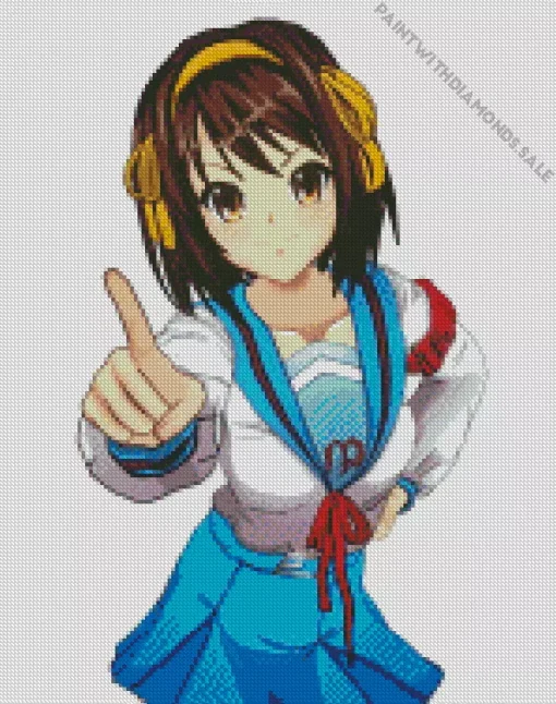 Anime Haruhi Suzumiya Diamond Painting