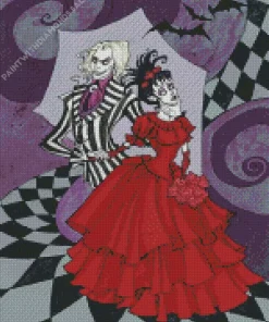 Beetlejuice Beetlejuice Art Diamond Painting